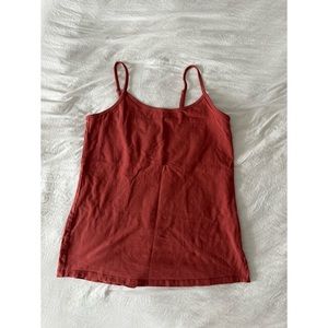 EUC BURNT ORANGE FOXI CAMI 1X